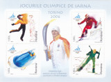 JOCURILE OLIMPICE TORINO,BLOC,2006, Lp.1709, MNH ** ROMANIA., Sport, Nestampilat
