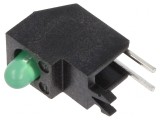 LED Verde 2,8mm 20mA 40&deg; 10-20mcd