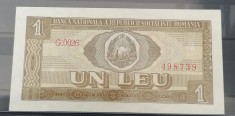 Romania, 1 leu 1966, necirculata foto