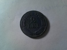 Moneda 2 lei 1941 zinc cal. f.buna