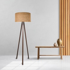 Stehlampe Newport Braun [lux.pro] HausGarden Leisure foto