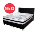 Set Saltea Super Lux Ortopedica Iris 140x200x26 plus Pilota microfibra iarna, Salt Confort