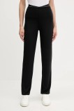 BOSS pantaloni de trening culoarea negru, uni, 50545593