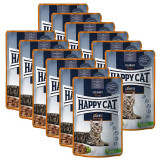 Cumpara ieftin Happy Cat Culinary Land-Ente / rață 12 x 85 g