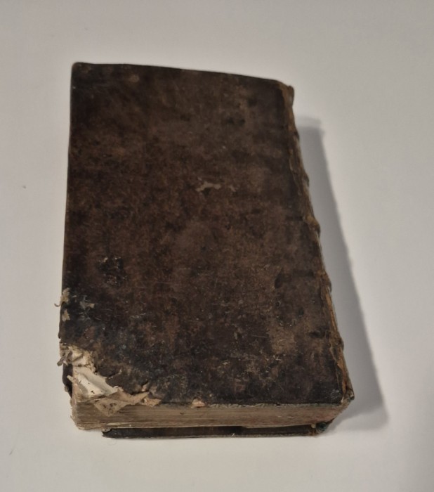 Carte veche 1677 Religie Convertirea pacatosului Limba franceza