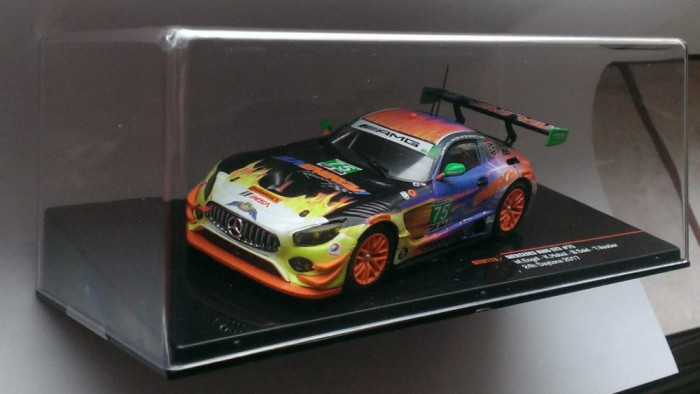 Macheta Mercedes Benz AMG GT3 #75 24h Daytona 2017 - IXO 1/43