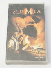 Caseta video VHS originala film tradus Ro - Mumia foto