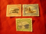 Serie mica Trinidad Tobago 1935 Motive locale , 3 valori stampilate : 1,3si6C