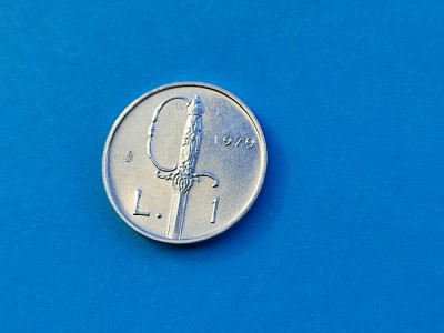 1 Lira 1979 San Marino-UNC-RAR foto