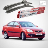 Cumpara ieftin Ștergătoare Kia Rio II DE JB Sedan 2005-2011 | Set Față Flat &ndash; TeamCar&reg;