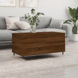 vidaXL Măsuță de cafea, stejar maro, 90x44,5x45 cm, lemn compozit