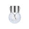 Felinar Solar eMazing, Lumina LED, Model Suspendat Compact, cu Glob din Sticla Spart-Decor, Pentru Exterior, Rezistent la Apă, Functionare 6-12 Ore, C