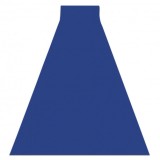 Traversa anti-alunecare RUMBA 1349 o singură culoare cobalt , 200 cm