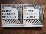 Dějiny česk&eacute;ho divadla 2 VOL ISTORIA TEATRULUI CEH IN LIMBA CEHA, 1963