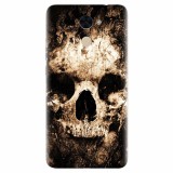 Husa silicon pentru Huawei Enjoy 7 Plus, Zombie Skull