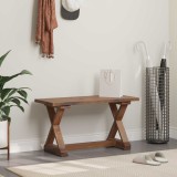 vidaXL bancă natural 85 x 35 x 47 cm Lemn masiv recuperat 42012400