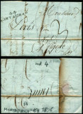 France 1806 Rare Stampless Cover + Content 44 Montauban Figeac D.1072