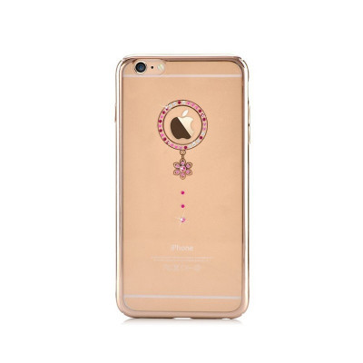 Husa APPLE iPhone 6\6S - Comma Crystal Camelia (Auriu) foto