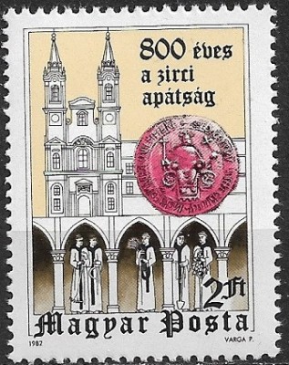 B1507 - Ungaria 1982 - Religie neuzat,perfecta stare foto