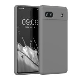 Husa kwmobile pentru Google Pixel 6a, Silicon, Gri, 57815.155, Carcasa