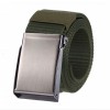 Curea Barbati Pufo Elite Edition Verde, 120 cm, 3.8 cm - Curea Casual/Eleganta Ajustabila - Poliester Rezistent