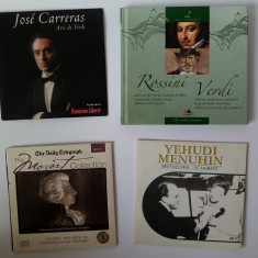 Muzica 5 x 5 CD Rossini Verdi Beethoven Schubert Mozart Carreras Yehudi 28