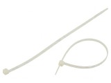 Colier de str&acirc;ngere 300mm x 4,8mm poliamidă naturală