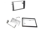 Cadru radio 2DIN cu console metalice + rama (173A 98 mm) Audi A4 2007
