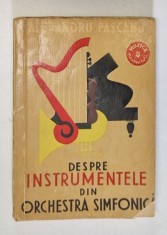DESPRE INSTRUMENTELE DIN ORCHESTRA SIMFONICA-ALEXANDRU PASCANU foto