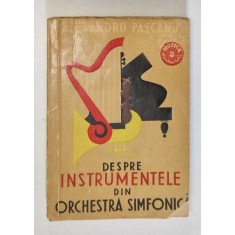 DESPRE INSTRUMENTELE DIN ORCHESTRA SIMFONICA-ALEXANDRU PASCANU
