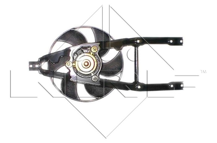 NRF 47229 Ventilator, radiator