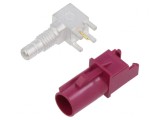 Conector FAKRA Tată PCB THT 50&Omega; 6GHz