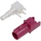 Conector FAKRA Tată PCB THT 50&Omega; 6GHz