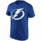 Tampa Bay Lightning tricou de bărbați Primary Logo Graphic T-Shirt blue - S