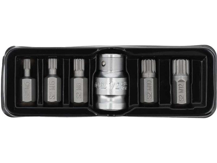 Set Biti Spline (Stea) 6 Piese
