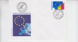 C12 - FDC Romania - Uniunea Europeana - Romania 2000 - LP1501 - 2000, Romania de la 1950, Organizatii internationale