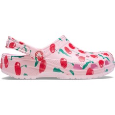 Saboti Crocs Classic Fresh Fruits Clog Roz - Pink Milk