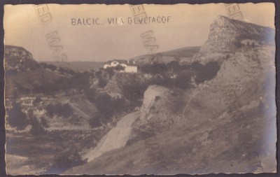 4046 - BALCIC, Dobrogea, Romania - old postcard, real Photo - unused foto