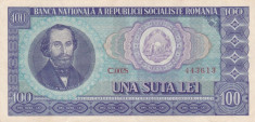 BANCNOTA 100 O SUTA LEI 1966 foto