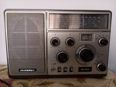 Radio vintage Minerva funcțional foto