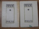 Poezii Vol. 1-2, Ed. Critica D. Murarasu - Mihai Eminescu, Minerva 1979, Hardcover, 942 pagini