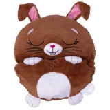 Sac de dormit din plus 2 in 1 Happy Nappers - Iepurasul Beeples, Maro