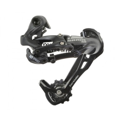 Schimbator Spate Sram X5 10 Viteze Patina Lunga Negru Ultimate FactoryBikes foto