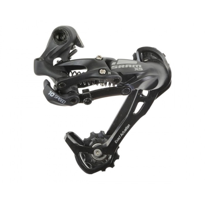 Schimbator Spate Sram X5 10 Viteze Patina Lunga Negru Ultimate FactoryBikes