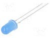 Dioda LED, 5mm, albastru, 3000mcd, 14mA, 12V, OPTOSUPPLY - OSB5SA5A34A-CRLED14