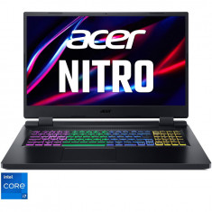 Laptop Gaming Acer Nitro 5 AN515-58-58R3 cu procesor Intel® Core™ i5-12450H pana la 4.4 GHz, 15.6, Full HD, IPS, 144Hz, 16GB DDR5, 512GB SSD, NVIDIA®