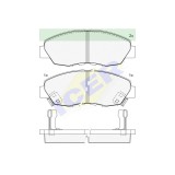 Set placute frana Icer 181329, parte montare : Punte Fata