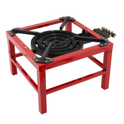 Arzator/Pirostrie Elefant R04, patru Inele Gaz Propan-Butan Innovative ReliableTools foto