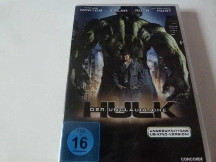 Hulk, dvd