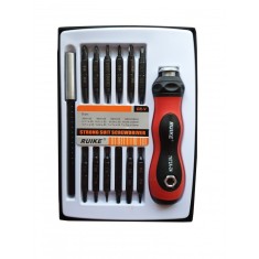 Set Surubelnita Cu 24 Capete Interschimbabile , Rosu